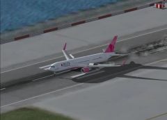 On the ground