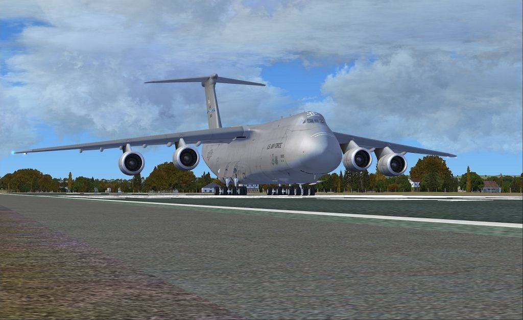Taking off