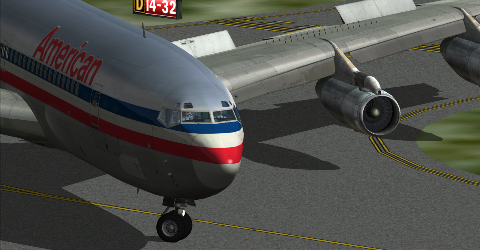 Captain Sim 707 @ Some Random Airport