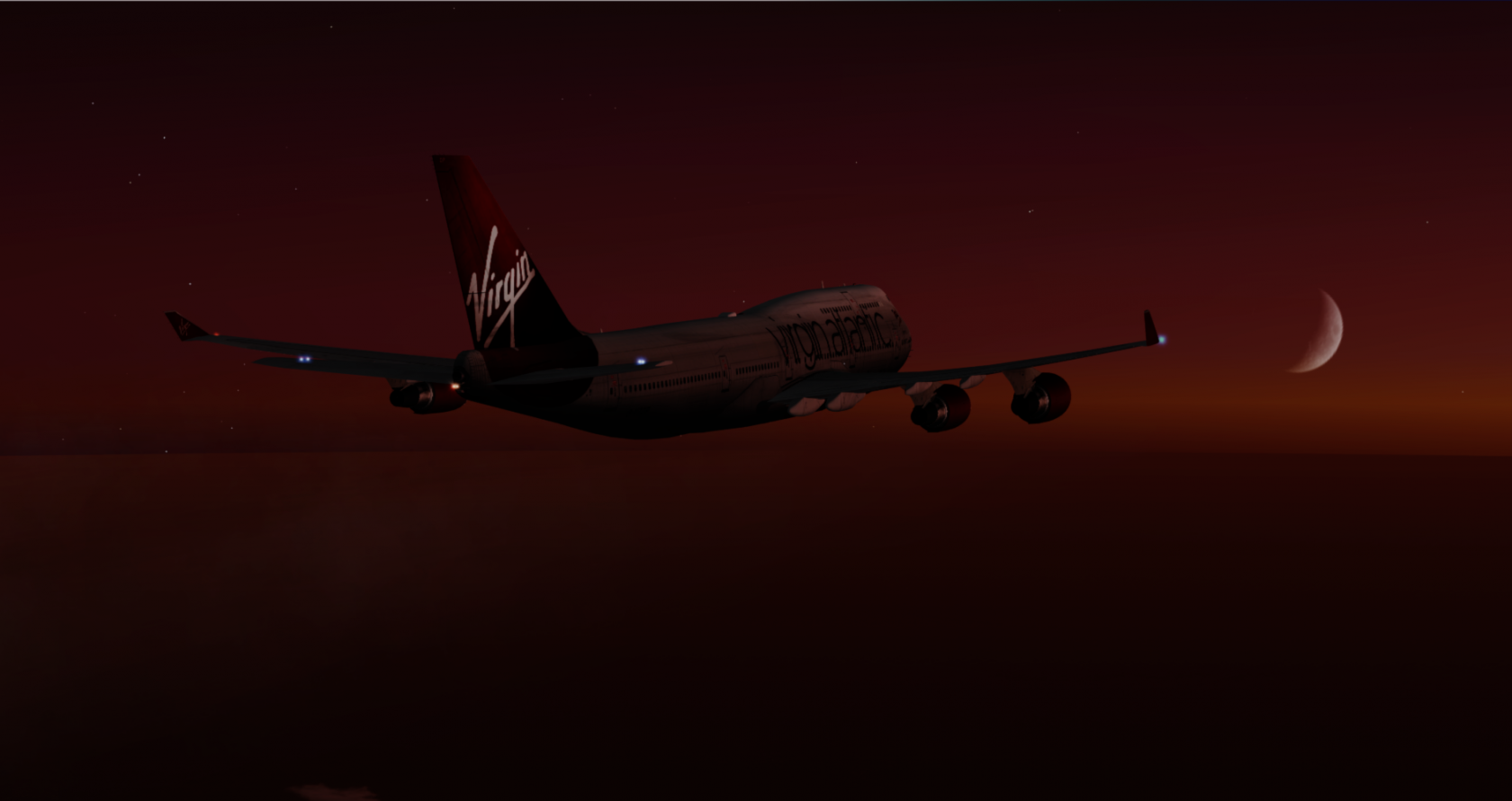 Virgin Atlantic McPhat Textures PMDG 747X