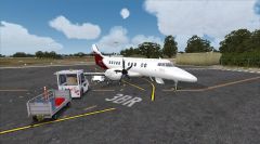 Brindabella Airlines J41 arrives at Port Macquarie