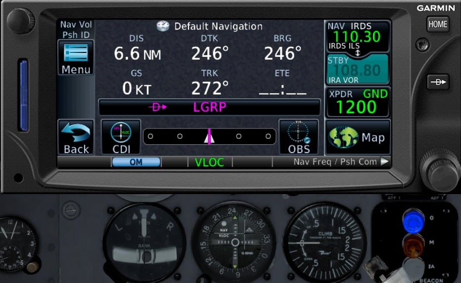 CDI Glideslope Not Working