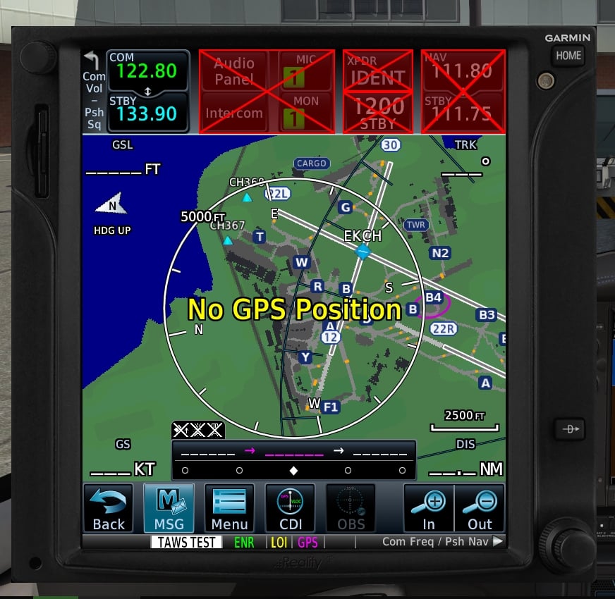 No GPS Position