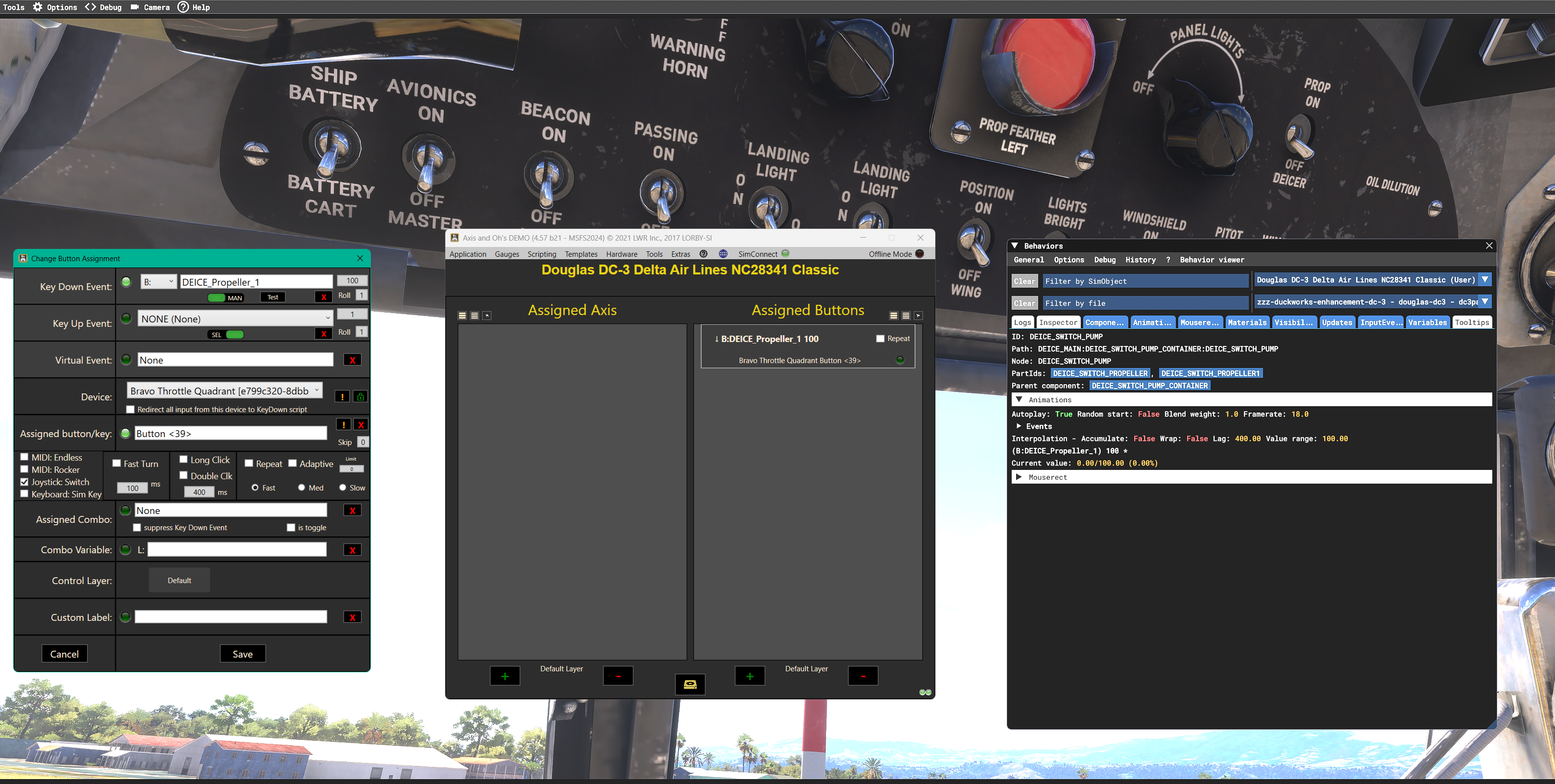 Can't use B vars from 2024 Developers Behavior Menu